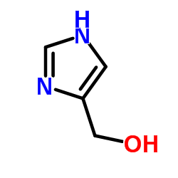 4-(羟甲基)咪唑结构式