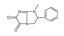 1-methyl-2-phenyl-2,3-dihydroimidazo[1,2-a]imidazole-5,6-dione结构式