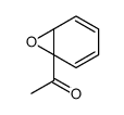 1-(7-oxabicyclo[4.1.0]hepta-2,4-dien-6-yl)ethanone Structure