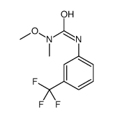 1-methoxy-1-methyl-3-[3-(trifluoromethyl)phenyl]urea Structure
