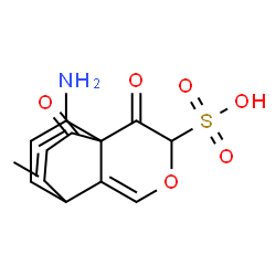 6-amino-1,3-dioxo-1H,3H-naphtho[1,8-cd]pyransulphonic acid Structure