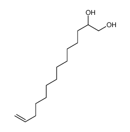 tetradec-13-ene-1,2-diol Structure