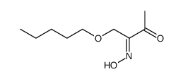 1-pentyloxybutane-2,3-dione 2-oxime Structure