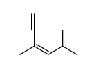 3,5-二甲基-3-己烯-1-炔结构式