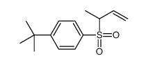 1-but-3-en-2-ylsulfonyl-4-tert-butylbenzene结构式