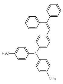 4-(2,2-二苯基亚乙基)-N,N-二(对甲苯基)苯胺结构式