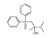1-diphenylphosphoryl-2,3-dimethylbutan-2-ol Structure