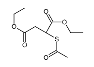 diethyl (2R)-2-acetylsulfanylbutanedioate Structure
