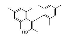 1,1-bis(2,4,6-trimethylphenyl)prop-1-en-2-ol结构式