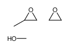 methanol,2-methyloxirane,oxirane Structure