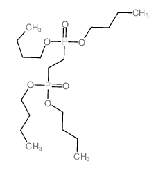 1-(butoxy-(2-dibutoxyphosphorylethyl)phosphoryl)oxybutane structure
