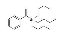 Stannane, tributyl(1-phenylethenyl) Structure