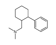 N,N-dimethyl-1-(2-phenylcyclohexyl)methanamine结构式