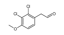2-(2,3-Dichloro-4-Methoxyphenyl)acetaldehyde Structure