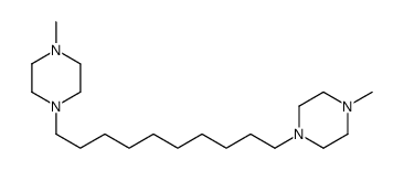1-methyl-4-[10-(4-methylpiperazin-1-yl)decyl]piperazine Structure
