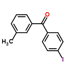 (4-Iodophenyl)(3-methylphenyl)methanone Structure