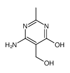 6-amino-5-(hydroxymethyl)-2-methyl-1H-pyrimidin-4-one Structure