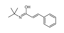 N-tert-butyl-3-phenylprop-2-enamide Structure