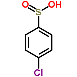 4-Chlorobenzenesulfinic acid Structure