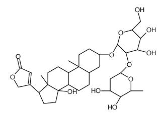 uzarigenin-glucoside-canaroside Structure