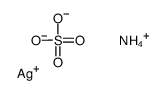 azanium silver sulfate结构式