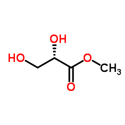 (S)-2,3-二羟基丙酸甲酯结构式