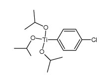 (4-ClC6H4)Ti(O-i-Pr)3结构式