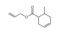 6-methyl-cyclohex-3-enecarboxylic acid allyl ester结构式