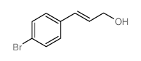 3-(4-BROMOPHENYL)-2-PROPEN-1-OL结构式