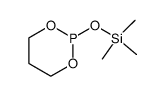 2-trimethylsilyloxy-1,3,2-dioxaphosphorinane Structure