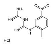 1-(2-METHYL-5-NITROPHENYL)BIGUANIDE HYDROCHLORIDE Structure