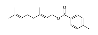 geranyl p-toluenesulfinate结构式