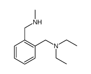 Diethyl-(2-methylaminomethyl-benzyl)-amine Structure