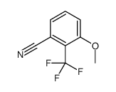 3-methoxy-2-(trifluoromethyl)benzonitrile结构式
