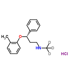 (S)-Tomoxetine-d3 hydrochloride Structure