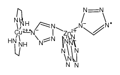 [Cu(tetrazolate)2(ethylenediamine)]n Structure