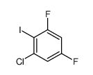 6-氯-2,4-二氟碘苯结构式