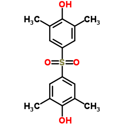 双(4-羟基-3,5-二甲苯基)砜结构式