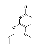 2-chloro-5-methoxy-4-(prop-2-en-1-yloxy)pyrimidine Structure