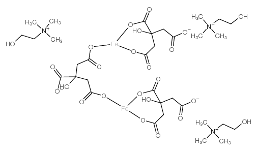 choline citrate Structure