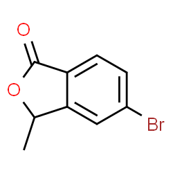 5-bromo-3-methyl-3H-2-benzofuran-1-one Structure