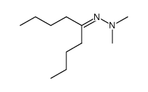 5-Nonanone dimethyl hydrazone Structure