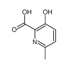 3-羟基-6-甲基吡啶-2-羧酸结构式