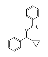 (cyclopropyl(phenyl)methoxy)(phenyl)silane结构式