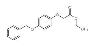 2-[4-(苄氧基)苯氧基]乙酸乙酯结构式