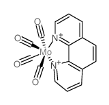 Molybdenum,tetracarbonyl(1,10-phenanthroline-kN1,kN10)-, (OC-6-22)- Structure