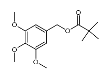 3,4,5-Trimethoxybenzyl pivalate Structure