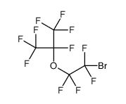 1-BROMO-2-(HEPTAFLUOROISOPROPOXY)TETRAFLUOROETHANE Structure