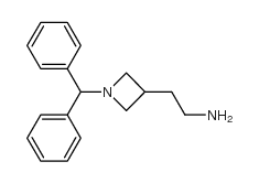 1-二苯基甲基-3-氮杂啶乙胺结构式