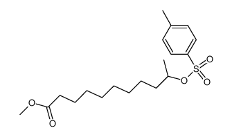 methyl 10-(tosyloxy)undecanoate Structure